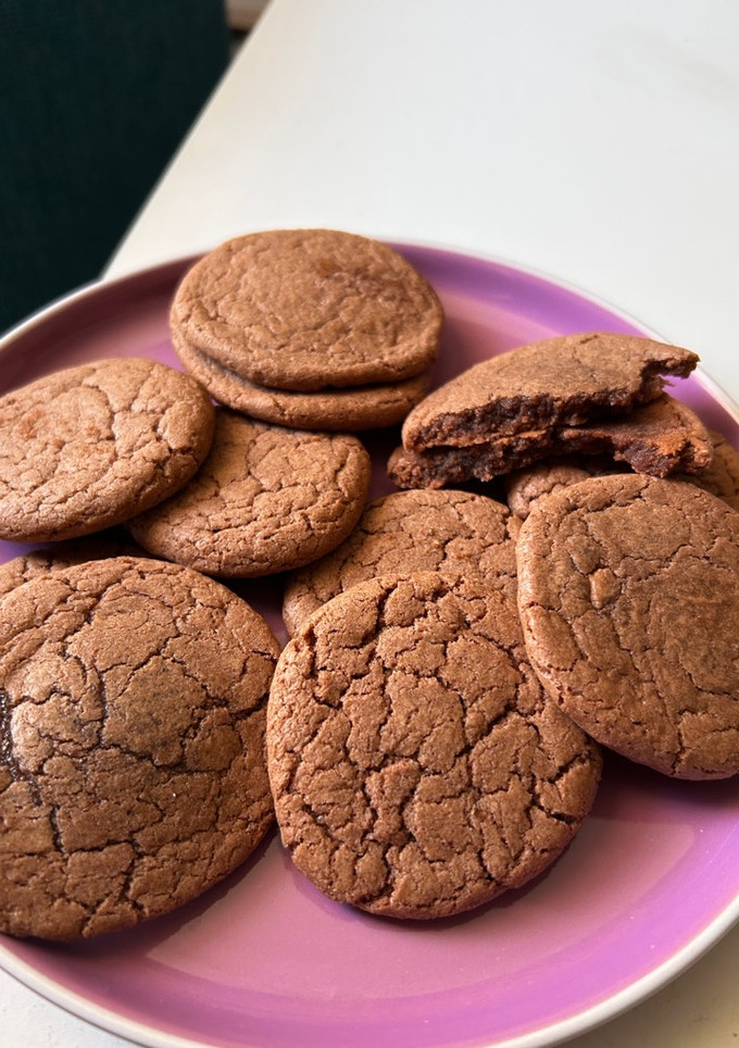 Una foto de Galletas de brownie