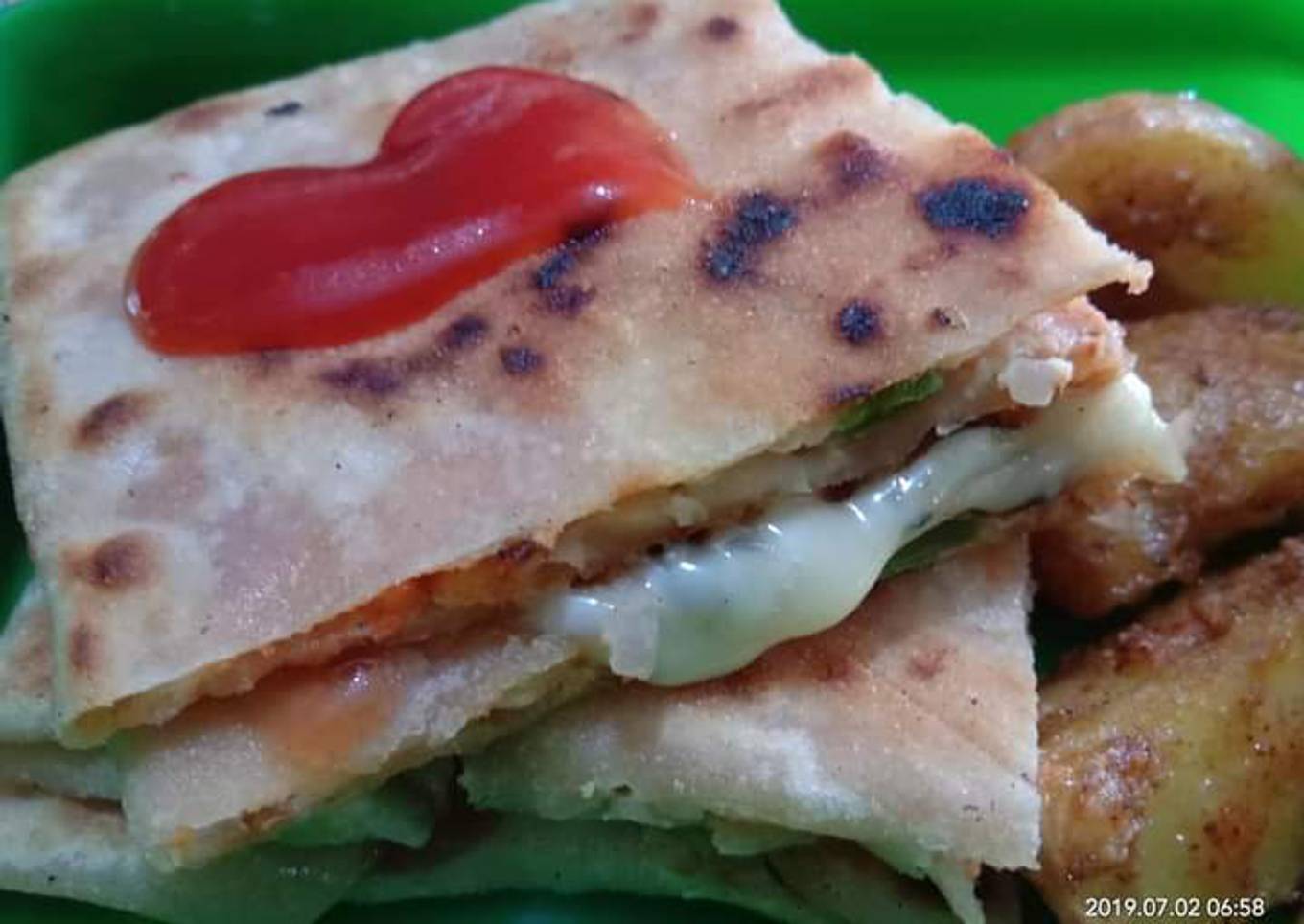 Mutabaq (The Arabic paratha)