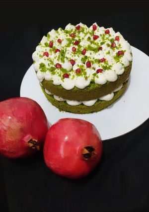 عکسی از دستور 😍کیک اسفناج😍