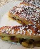 Strudel de manzana, higos y pasas