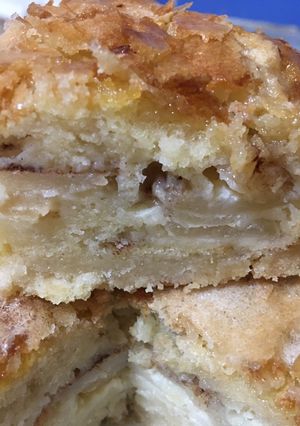 Una foto de Torta Haragana de manzana 🍏 con canela