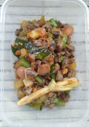 Foto resep Oseng Ati Ampela Kentang