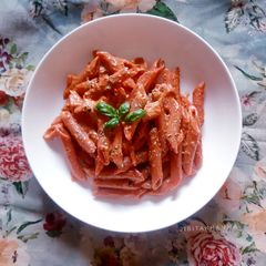 A picture of Pink Pasta.