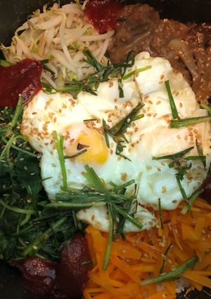 Foto resep Bibimbap pake rice cooker 🍚