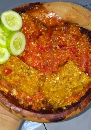 Foto resep Tempe penyet Sambal Bawang