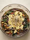 84. Bihun Siram Tumis Terong Kangkung