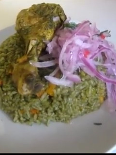 Una foto de Arroz con pollo
