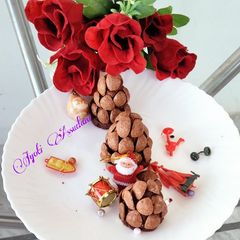 A picture of Chocolate Christmas tree.