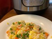 A picture of fried rice jasmine rice
