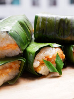 Foto resep Lemper bakar isi ayam pedas