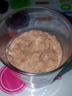 Una foto de Gachas de avena estilo arroz con leche