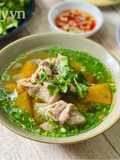 Canh Bí Đỏ Hầm Xương