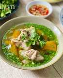 Canh Bí Đỏ Hầm Xương