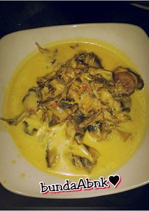 Foto resep Jantung Pisang Kuah Santan