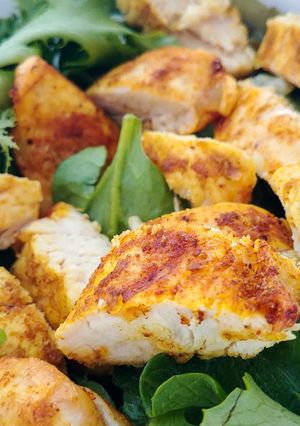 A picture of Curry Chicken Tenderloins.