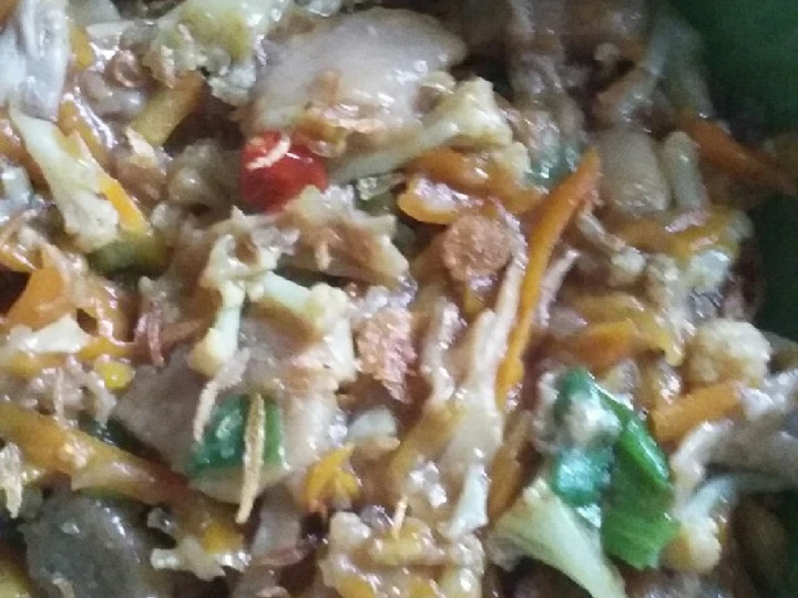 Langkah Mudah untuk Membuat Resep Jamur Brokoli Wortel Pentol Tuna yang Uenak Anti Ribet, Lezat
