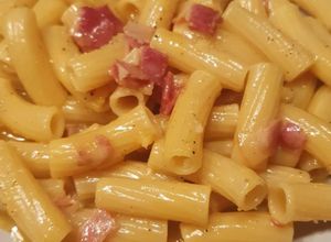 Foto principal de Rigatoni a la carbonara🍝