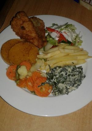 A picture of Fried Butternut with Cinnamon.