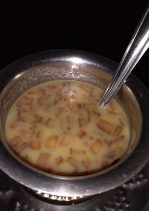 A picture of Chakka Pradaman/ Jack fruit payasam.