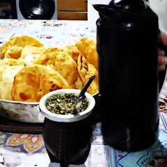 Una foto de Torta frita, receta muy fácil