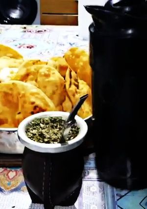 Una foto de Torta frita, receta muy fácil