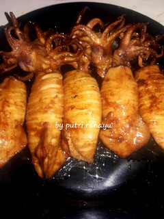 Foto resep Cumi bakar madu