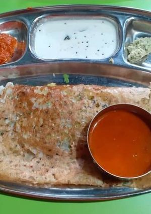 A picture of Rava Masala Dosa.