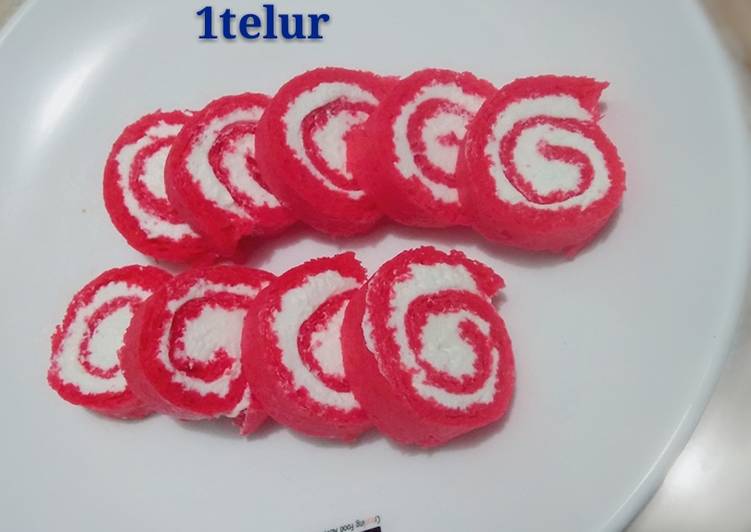 Bolu Gulung Kukus 1telur