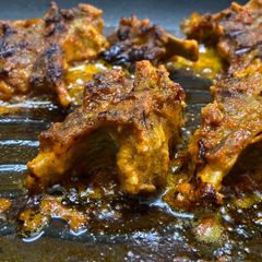 A picture of Mutton chops kebab.
