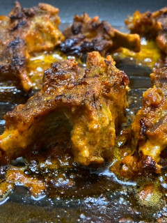 A picture of Mutton chops kebab.