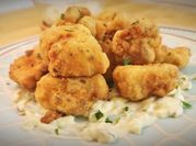 Una foto de cazón en adobo