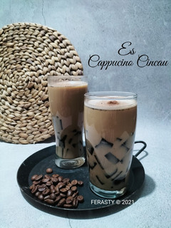 Foto resep Es Cappucino Cincau