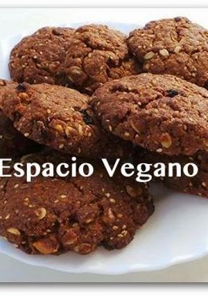 Foto principal de Galletas de avena veganas