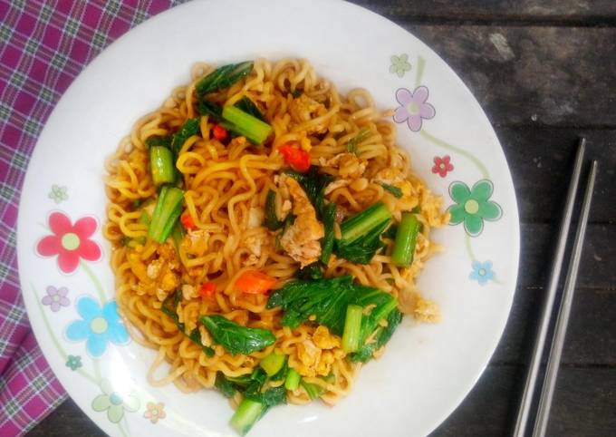 Resep Mie Goreng Nyemek, Enak Banget