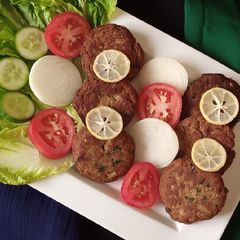 A picture of Beef Shami Kebab(without machine).