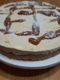 Cheesecake de dulce de leche
