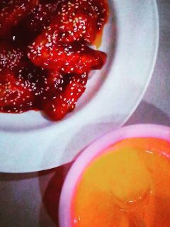 Foto resep Fire chicken wings saus keju