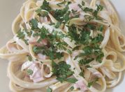 Una foto de spaguetti frio