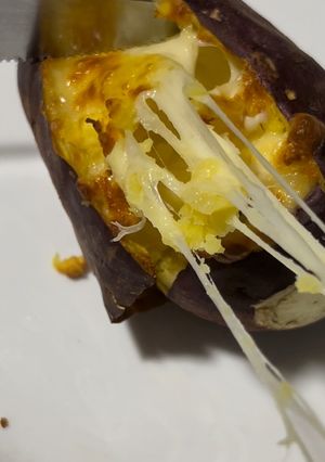 Hình của món Khoai Lang Nướng Phô Mai 🫕🧀🍠.
