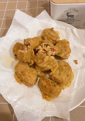 Foto resep Tahu Mercon Jamur