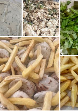 صورة لوصفة شاورما الدجاج