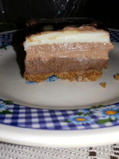 Una foto de Tarta 3 chocolates
