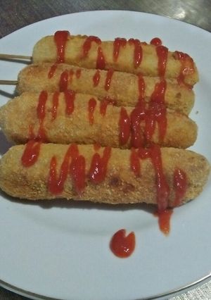 Foto resep Corndog korean street food