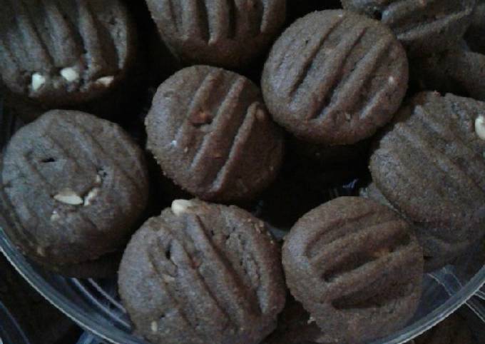 Kue Kacang Coklat