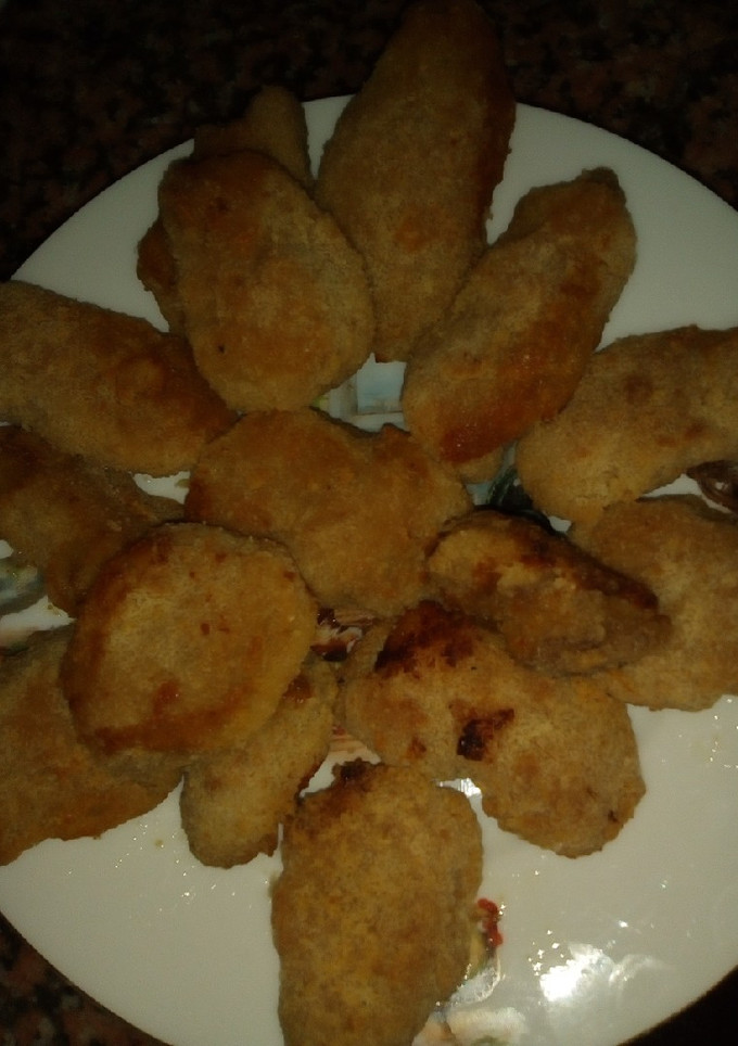 Una foto de Miniaturas de carne a la milanesa