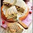 Ogura Cake Zebra with Coconut Milk