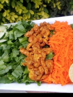 A picture of Chicken salad.