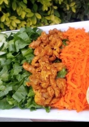 A picture of Chicken salad.
