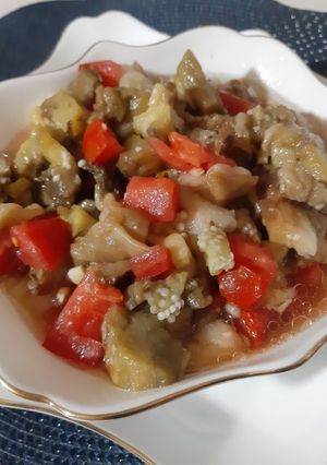 Une photo de Salade d'aubergine ❤