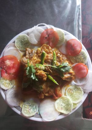 A picture of Motton masala.